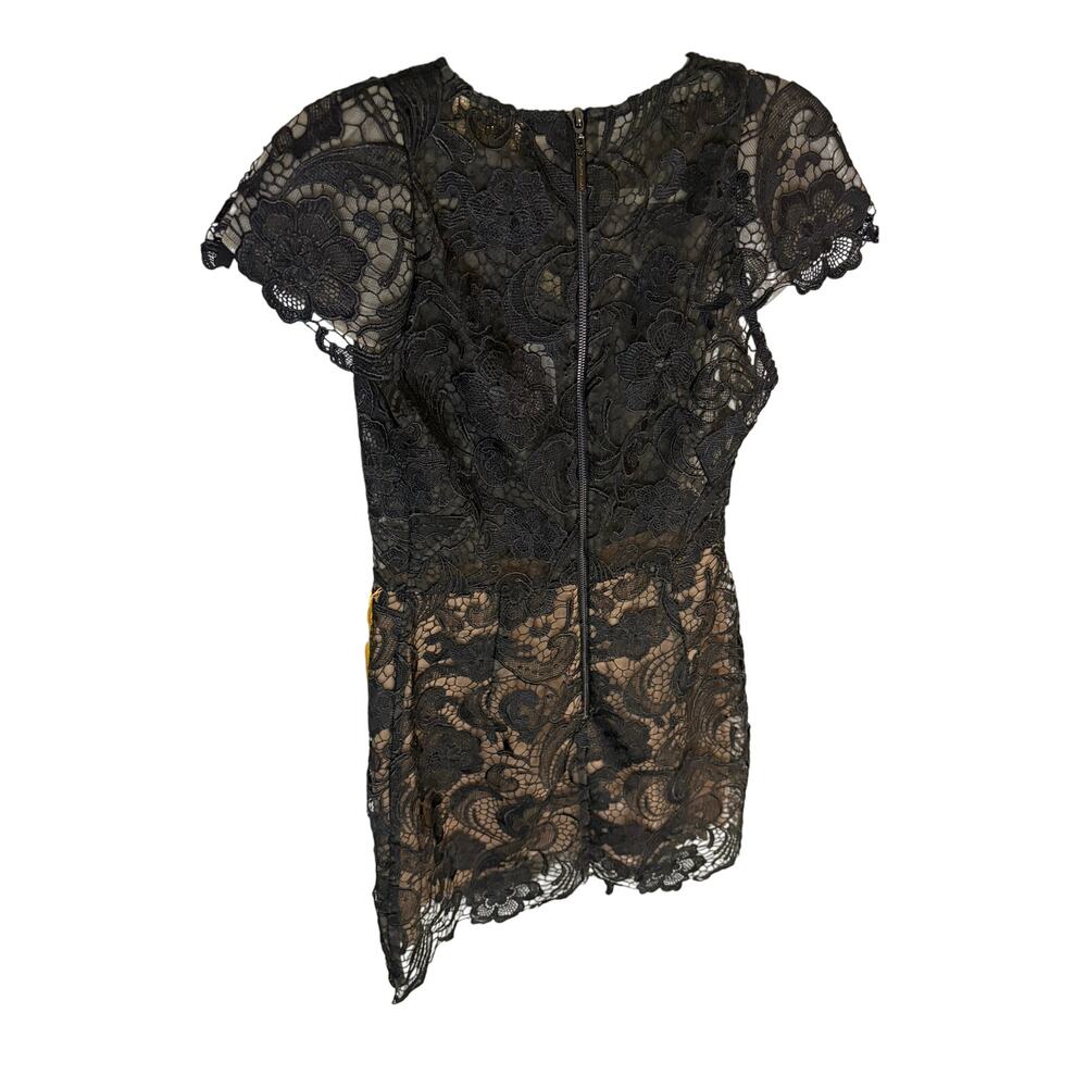 Bronx and Banco Emiko Mini Dress Floral Lace Cocktail Party Evening Formal 8 - Picture 9 of 14